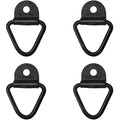 Car Accessories Heavy Duty 1000lbs for Trailer Black Steel Trailers Hook Cargo Tie-Down V-Ring Hangers V-Ring Bolton Zpaxo Black