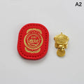 Fengshui Lucky Turtle Wallet Charm Money-biting TurtleOrnaments Decor With "Daily Wealth" For Longevity Financial Stability Zpaxo A2
