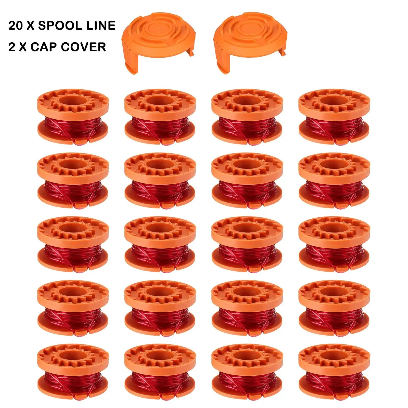 Worx WA0010 Replacement Trimmer Spool Line 20-Pack Trimmer Spool Line Zpaxo