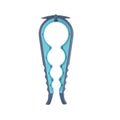 4-in-1 Multi-Function Bottle & Can Opener – Anti-Slip Grip Bottle & Can Opener Zpaxo Blue