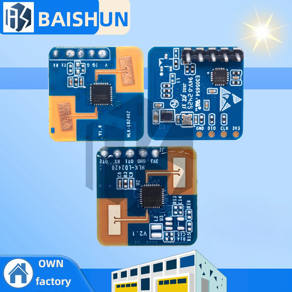 Intelligent Human Body Micro-motion Detection Sensor LD2402 LD2420 Zpaxo