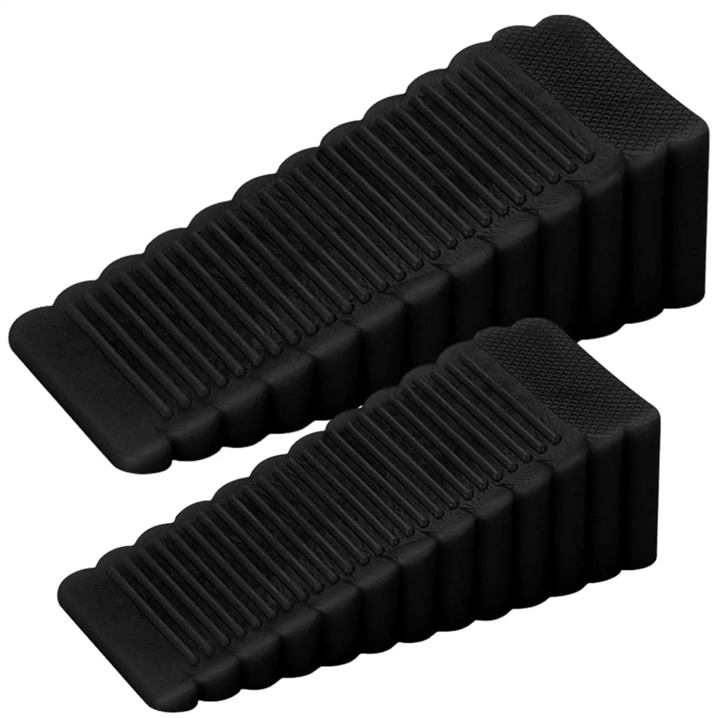 Reusable Shock Absorbent Door Stop Stoppers Safety Plastic Block