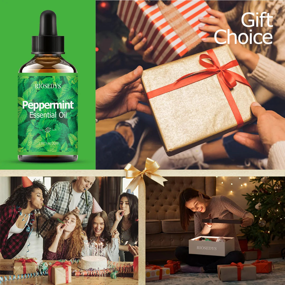 Peppermint essential oil, with its herbal scent, is suitable for aromatherapy diffusion and body massage,and also nourishes hair Zpaxo