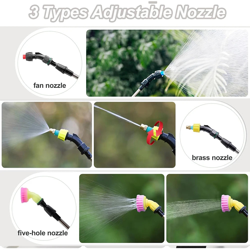 5L Shoulder Sprayer Automatic Sprayer Bottle Multi-Function Garden Water Sprayer Lawn Sprinkler for Garden Irrigation Zpaxo