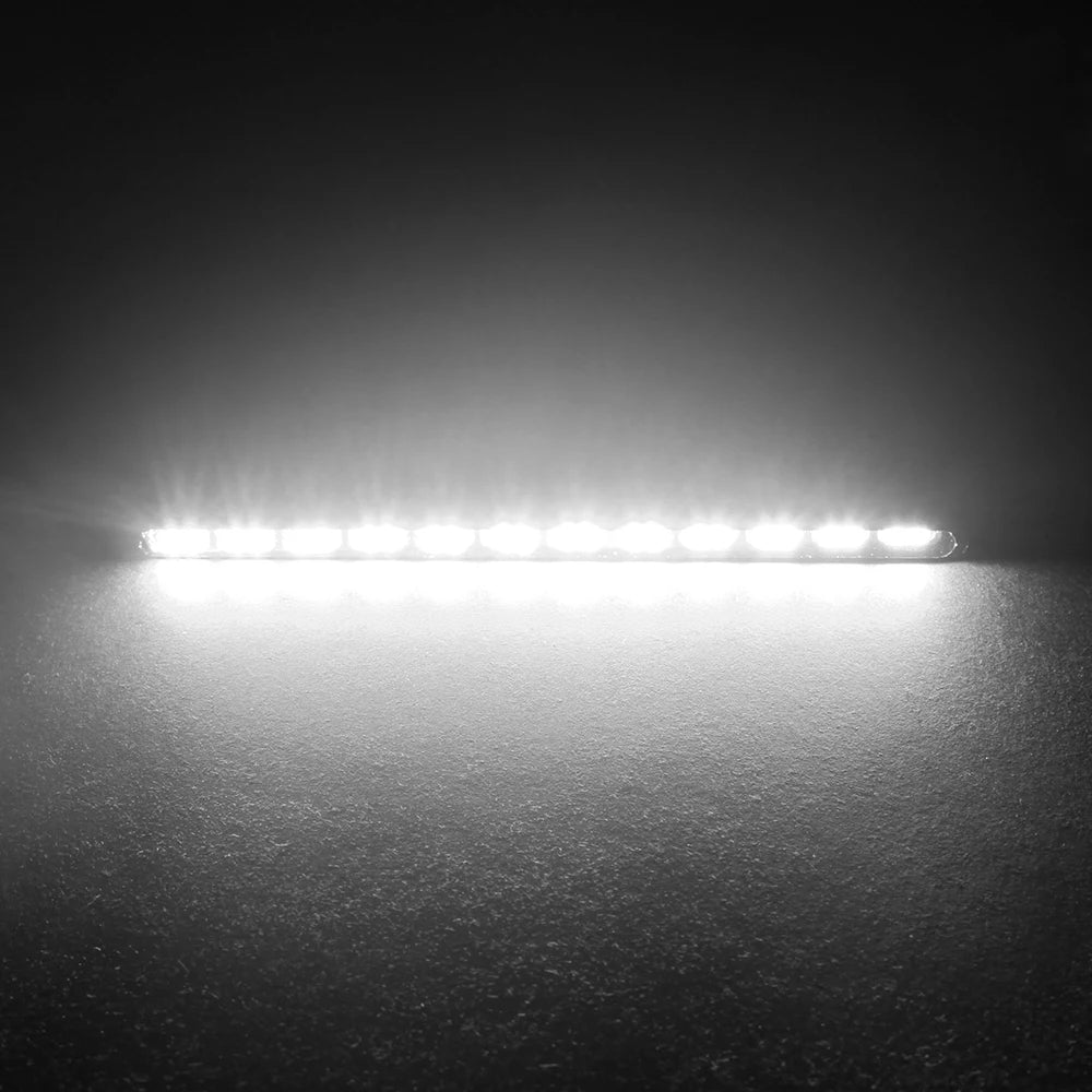 Led Strip Daytime Running Lights Fog Light Daylight 12 LEDs 7030