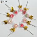 6Pcs Fruit Lollipop Model Decoration 1:12 Dollhouse Miniature Candy DIY Accessories Kitchen Food And Play Toys Photography Props Zpaxo Default Title