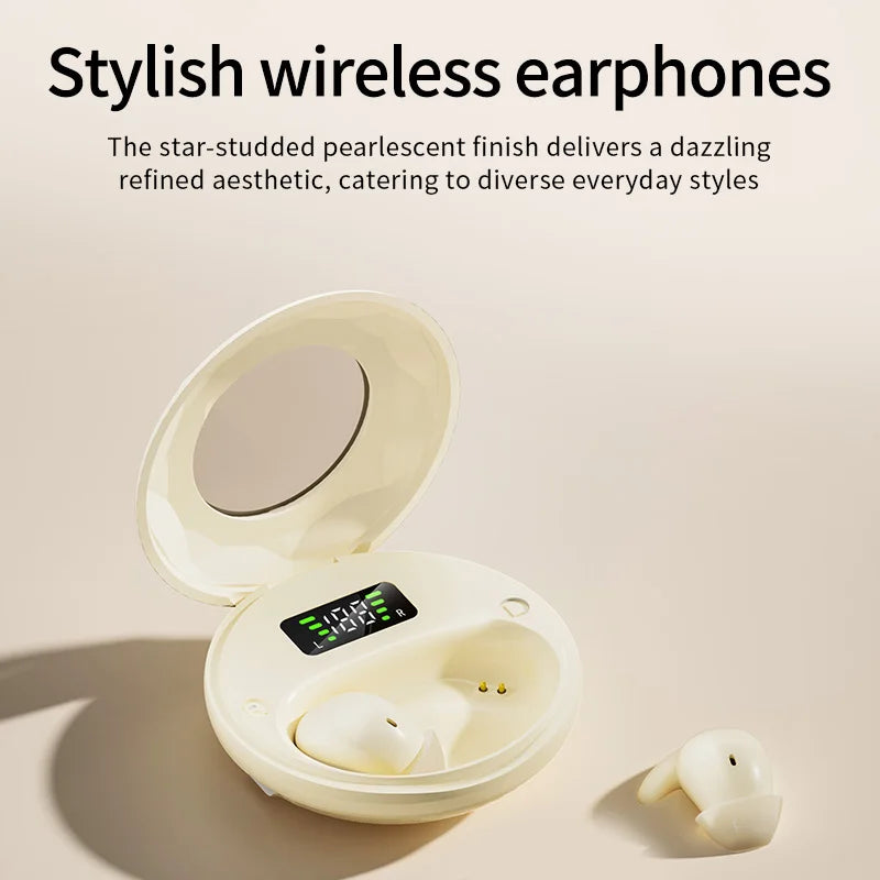 Sleep Wireless Earphone TWS Bluetooth 5 4 Headphones Hidden Earbuds Zpaxo