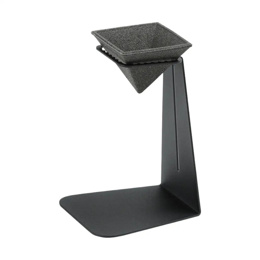 Ceramic Coffee Filter Pyramid Shape Reusable Non Porous Tea Straining Filter with Stand for Cups Sake Home Office Kitchen Cafe Zpaxo A China Mainland