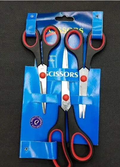 Durable Blade Daily Cutting 3Pcs/Set Sewing Scissors Tailor Tool For Student Stationery Desk Home Sewing Repair Kit Accessories Zpaxo 3 Pcs Set