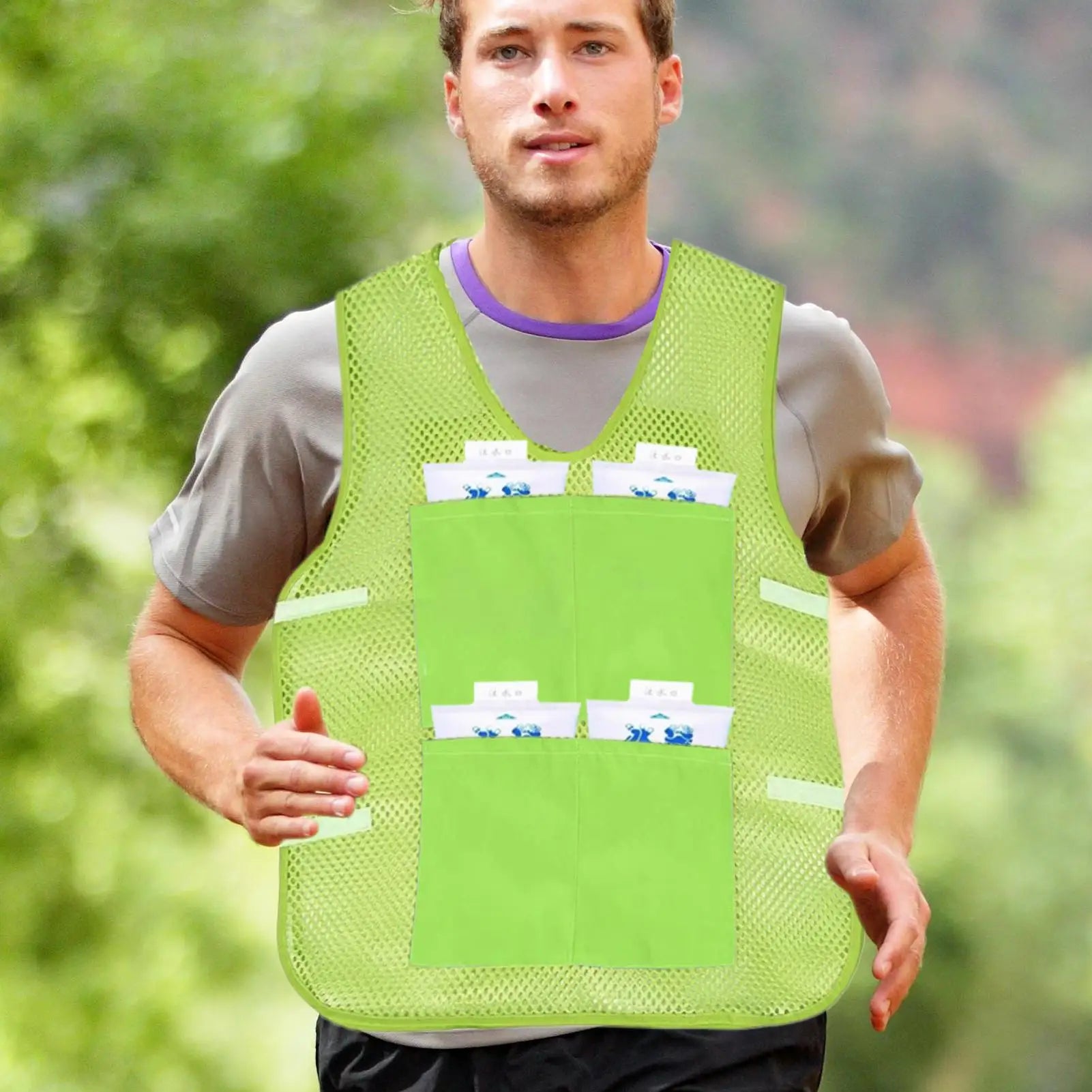 Cool Vest Portable Unisex Adult Workout Cold Wrap Gadgets Cooler