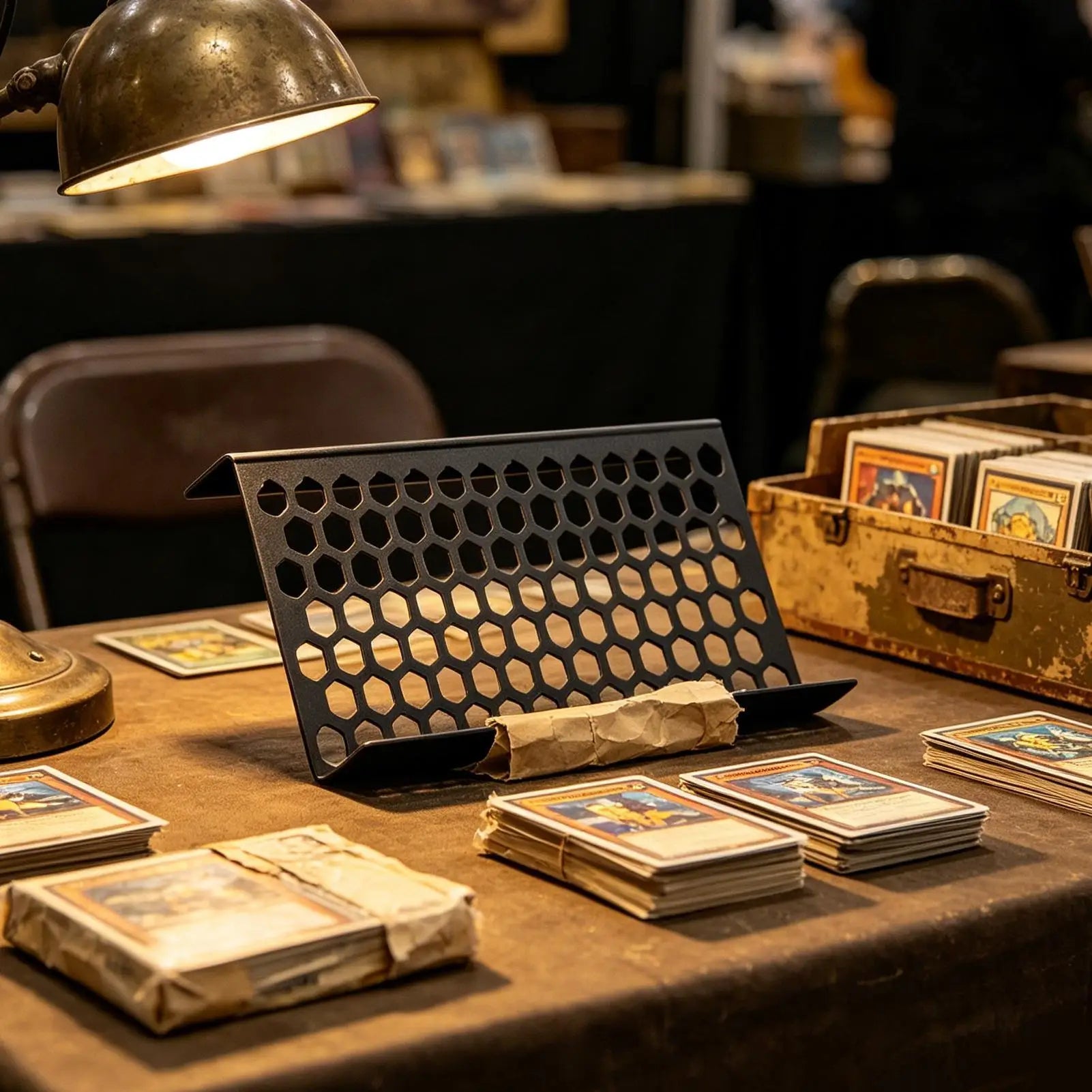 Trading Card Display Riser Acrylic Organizer Holder Sports Cards Organizer Riser for Home Living Room Bedroom Den Shelf Shop Zpaxo
