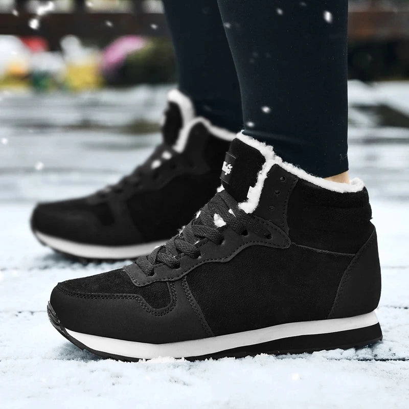 Women Boots Comfortable Winter Shoes Warm Sneakers Snow Waterproof Zpaxo