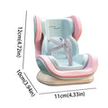 Cartoon Design Car Doll Safety Seat Mini 4 Styles Plush Material Zpaxo Style C