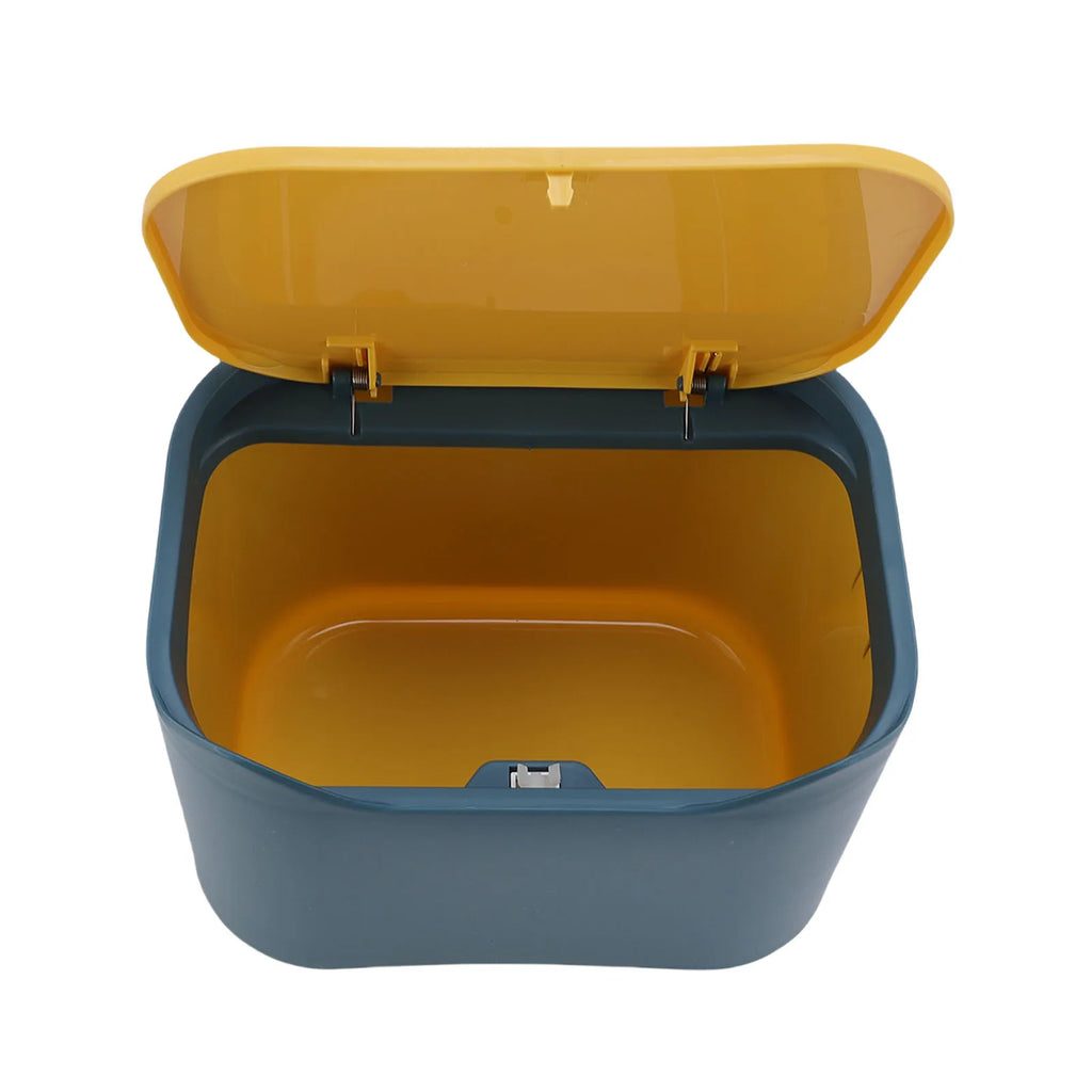 Cat Litter Trash Can Cat Litter Disposal Bin with Press Type Lid Multifunctional Cat Poop Garbage Container Bin for Home Zpaxo Default Title