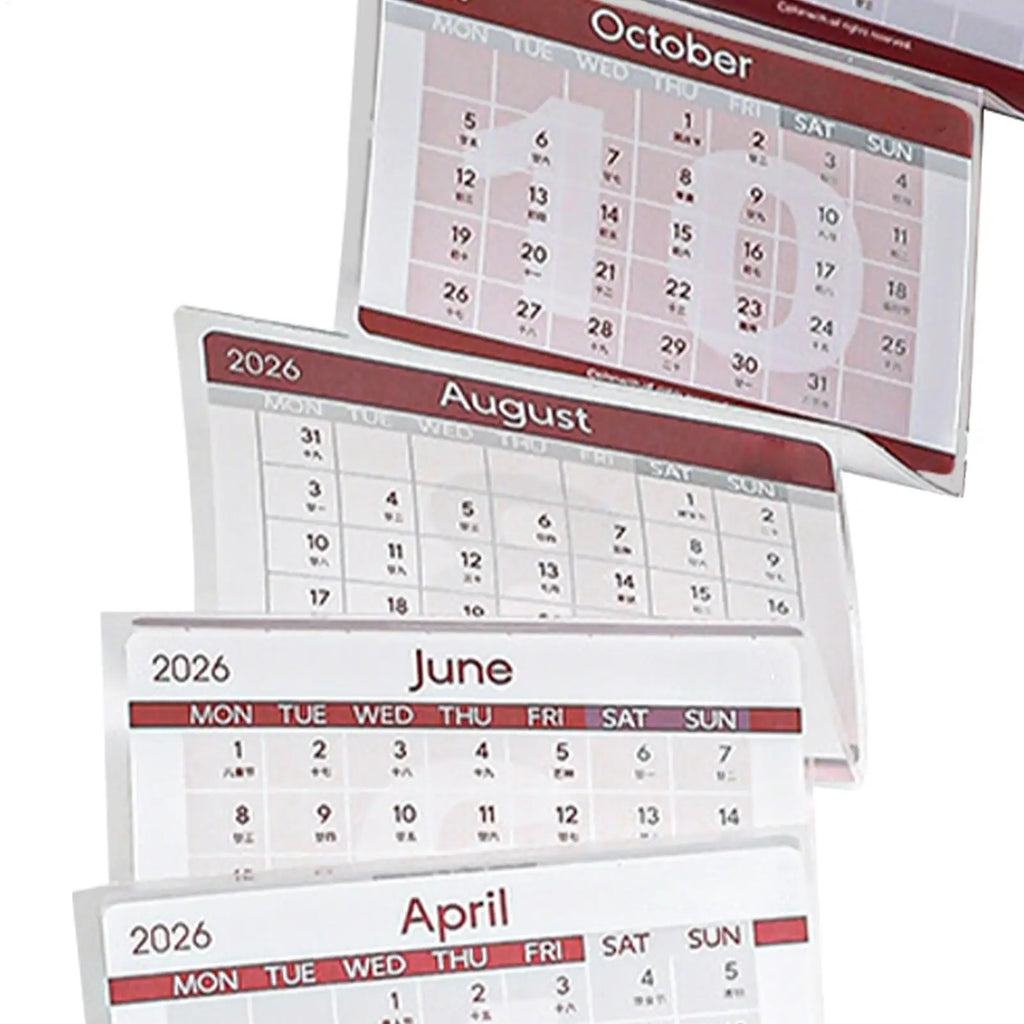 Monthly Calendar Stickers 2026 Adhesive Removable Tabs Daily Planner Tabs Month Stickers For Adults Students Journaling Planning Zpaxo