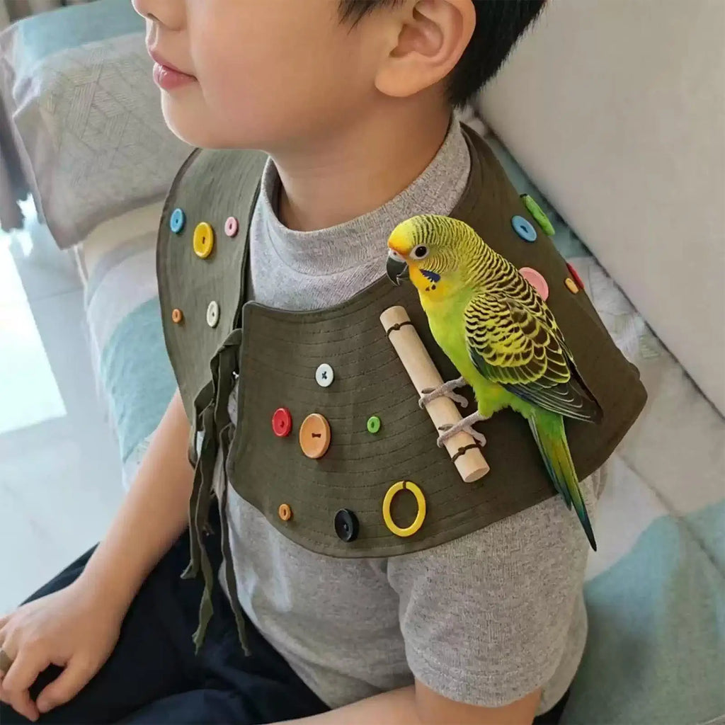 Bird Shoulder Protector Anti-scratch Anti-bite Interactive Cape Guard