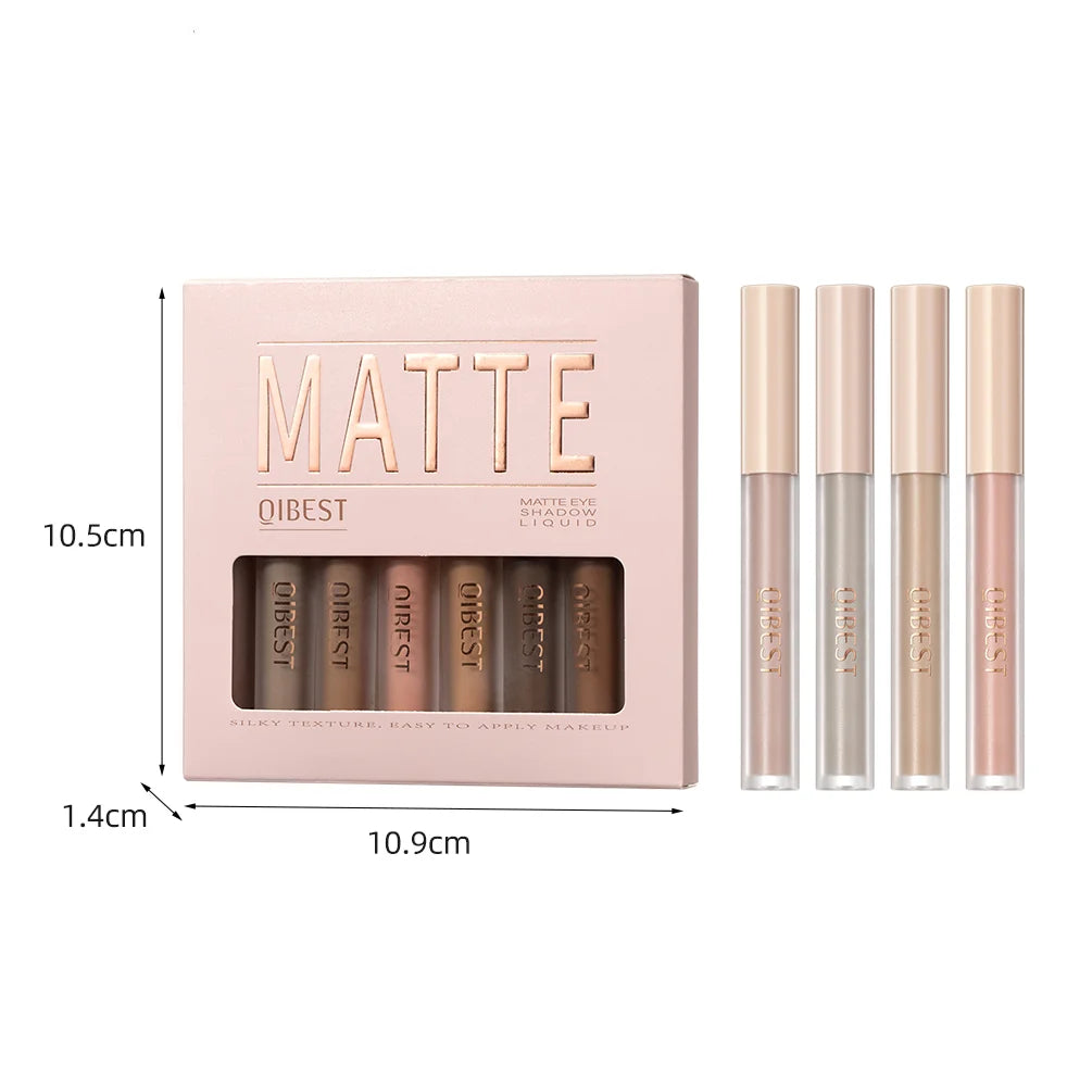 8-Color Eye Shadow Suit Durable Easy Apply Waterproof Not Smudge