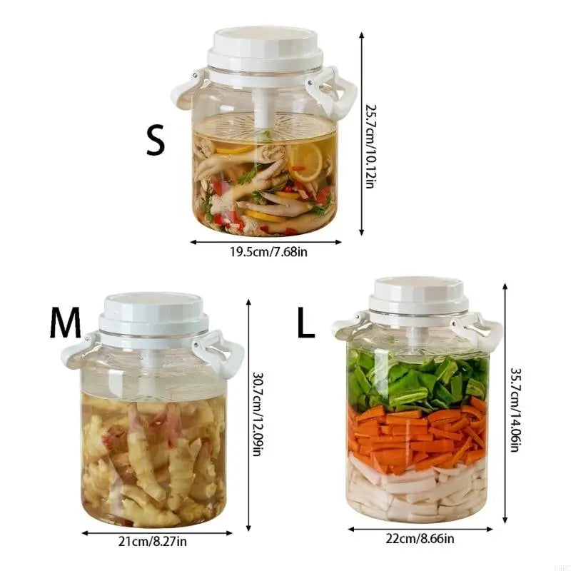 Safe Storage Canister Pickling Vegetables Storing Grains Pickled