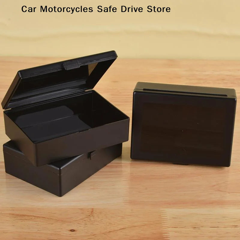 CMNew Transparent Plastic Storage Box Photocards Small Card Desk