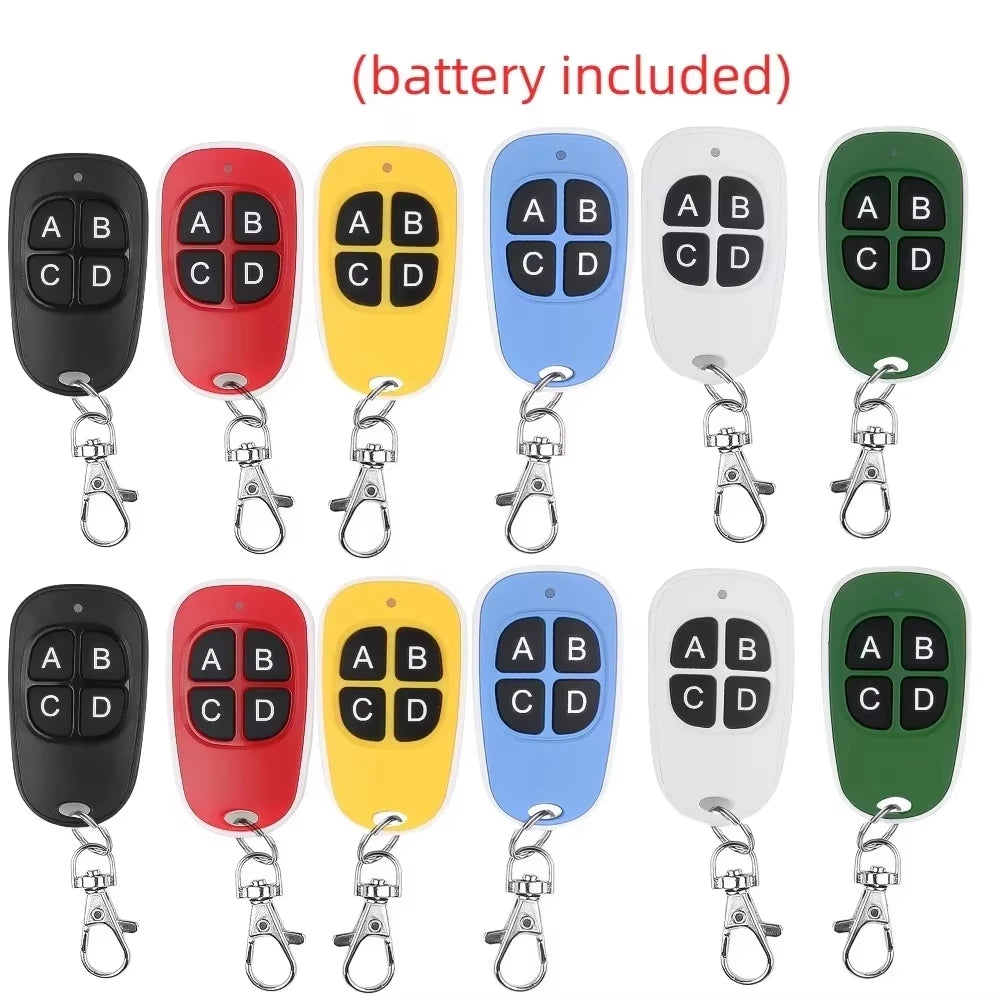 1PC Remote Control 433mhz Car Key Garage Door Gate Opener Controller Duplicator Clone Cloning Code Zpaxo