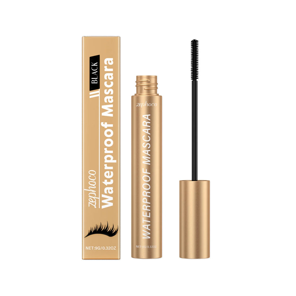 Black Curling Mascara - Naturally Lengthens and Curls, Non-Clumping, Long-Lasting, Everyday Mascara Zpaxo