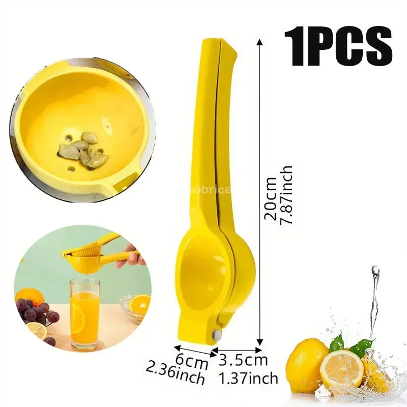 Manual Lemons Press Lemon Squeezer Kitchen Tool for Citrus Lemon Can Be Washed with Dishwasher Manual Juicer Lemon Lime Juicer Zpaxo 1PCS