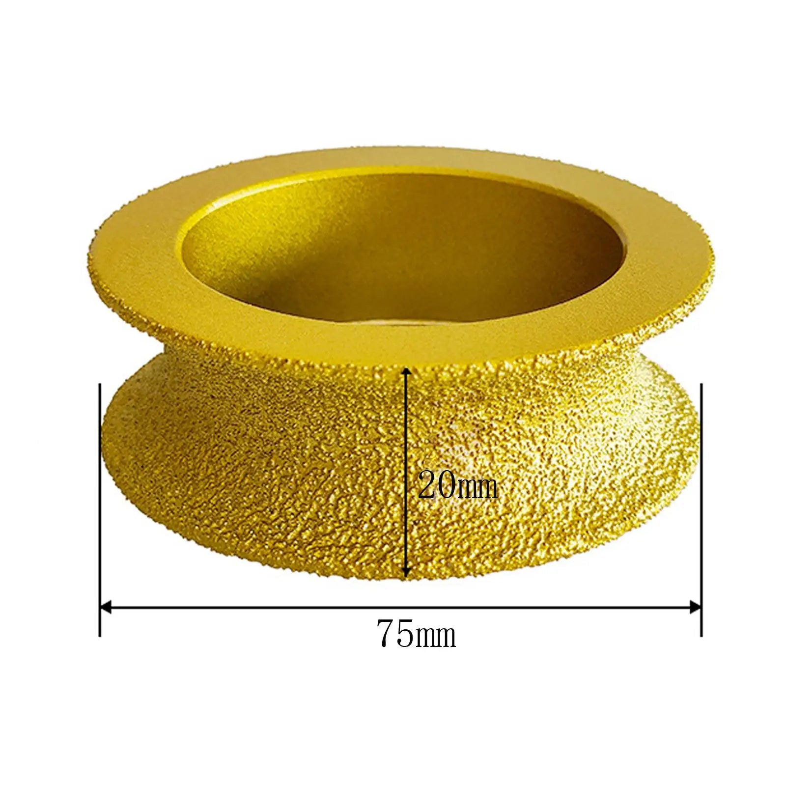 Grinding Wheel Heavy Duty Easily Install Edge Profile Sanding Disc for Angle Grinders Tile Select Thickness Ceramic Glass Zpaxo