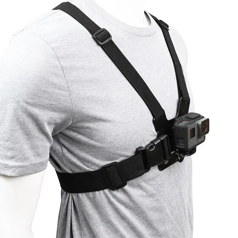 Chest Strap Mount Belt Gopro Hero 9 8 7 6 5 4 Insta360 R X2 DJI OSMO Zpaxo