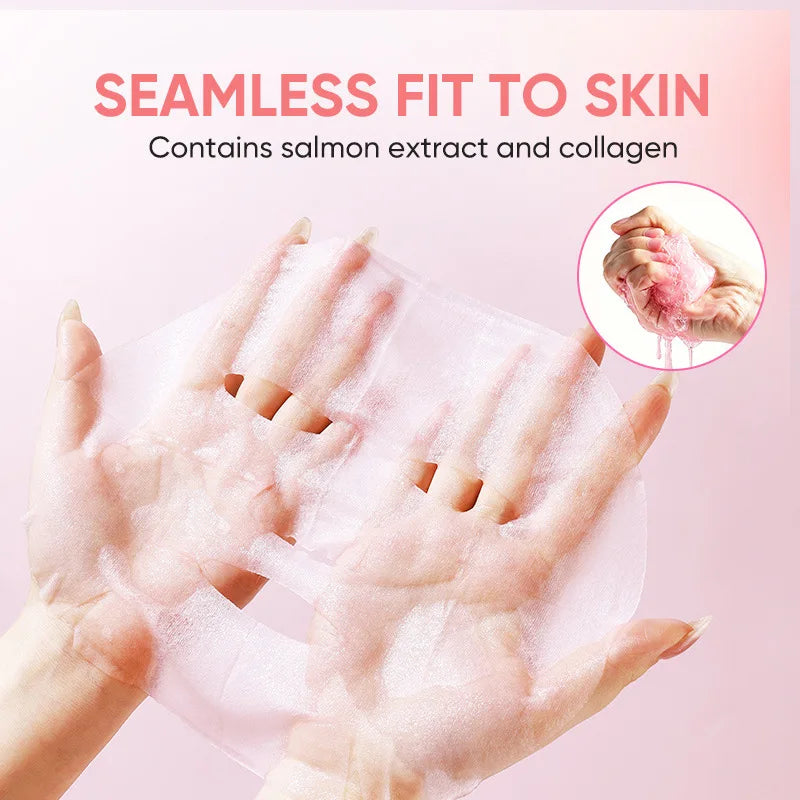 PDRN Salmon Sheet Mask – Firming, Hydrating & Anti-Aging Firming Sheet Mask Zpaxo