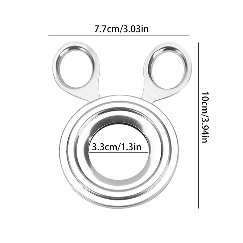 Boiled Egg Cutter Scissor Kitchen Tool Stainless Steel Shell Peeling Zpaxo onesize