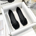 Flat Shoes for Women Pointed Toe 2025 Spring and Autumn Shallow Mouth Silver Soft Women's Plus Size Women Shoes Zapatos De Mujer Zpaxo 7 35
