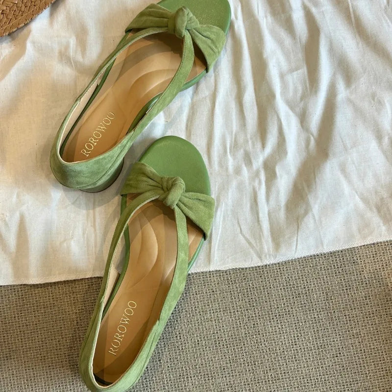 Summer Women's Fish Mouth Open Toe Hollow Out Breathable Solid Zpaxo