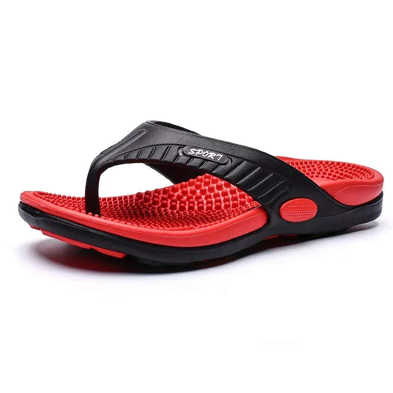 Breathable Beach Shoes Healthy Massage Soles Flip-flops Men Women