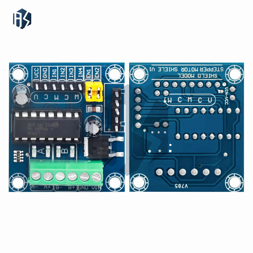 Mini 4-Channel Motor Driver Shield (L293D Module): High-Voltage Current Expansion for Arduino UNO/MEGA 2560 Zpaxo