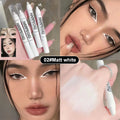 Shimmering Highlight Stick Pearlescent Matte Eyeshadow Glitter White Zpaxo 02 Matte white