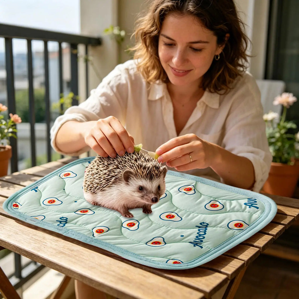 Small Pet Cooler Mat Summer Ice Silk Cool Feeling Hamster Kennel