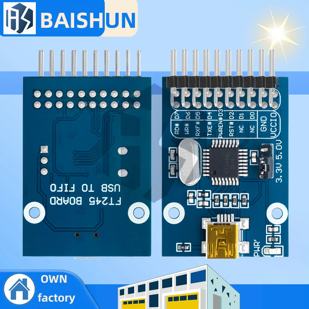 FIFO USB-to-Parallel Module FT245R FT245RL Communication Development Zpaxo Default Title