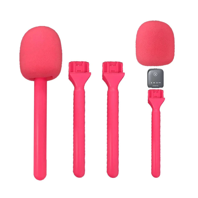 Wireless Microphone Handheld Grip Stick DJI Mic Portable Mics Mount