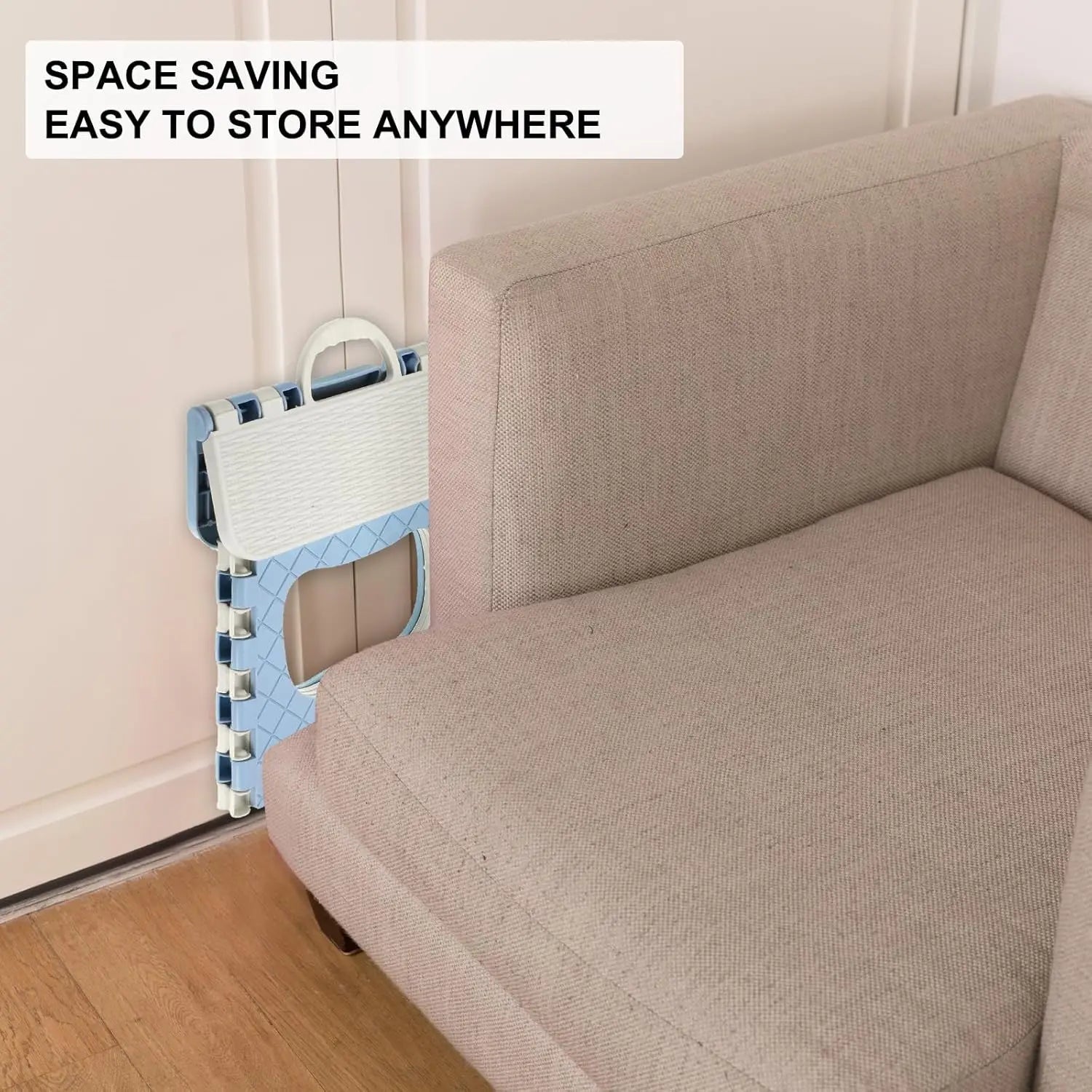 Foldable Step Stool – 300 lb Capacity, Anti-Slip Reinforced
