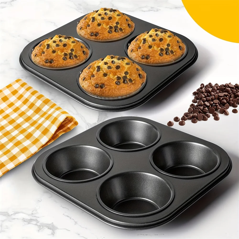 Air Fryer Muffin Pan Non-stick Small Oven Cupcake Baking Carbon Steel Zpaxo