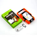 Solar Mobile Work Light Foldable Outdoor Lighting 4400mAh Torchlight Zpaxo orange USB Light China Mainland