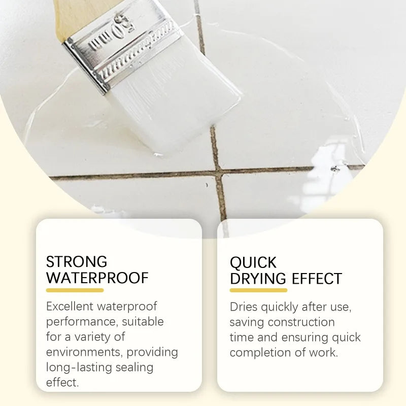 Clear Waterproof Sealant Coating – Transparent Repair Kit