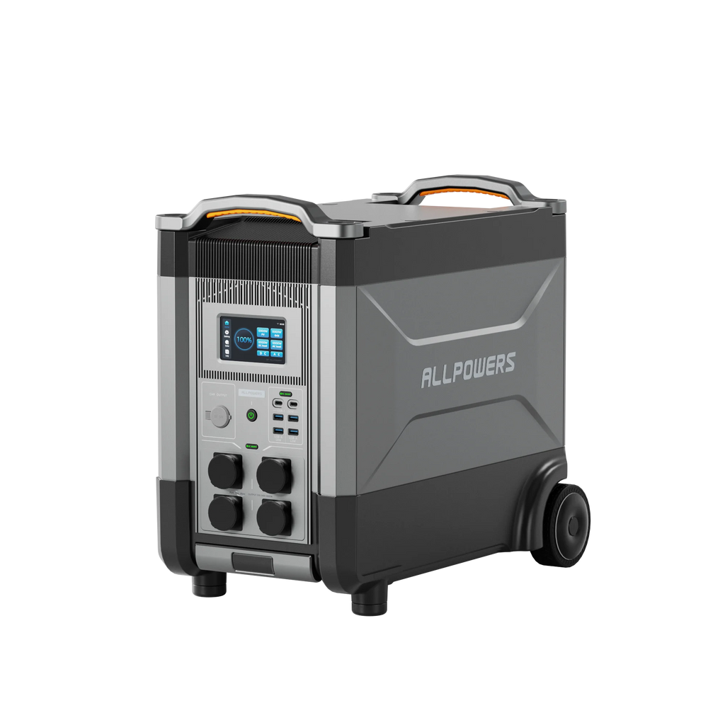 ALLPOWERS R4000 Portable Power Station LiFePO4 Battery 3456Wh Solar Zpaxo