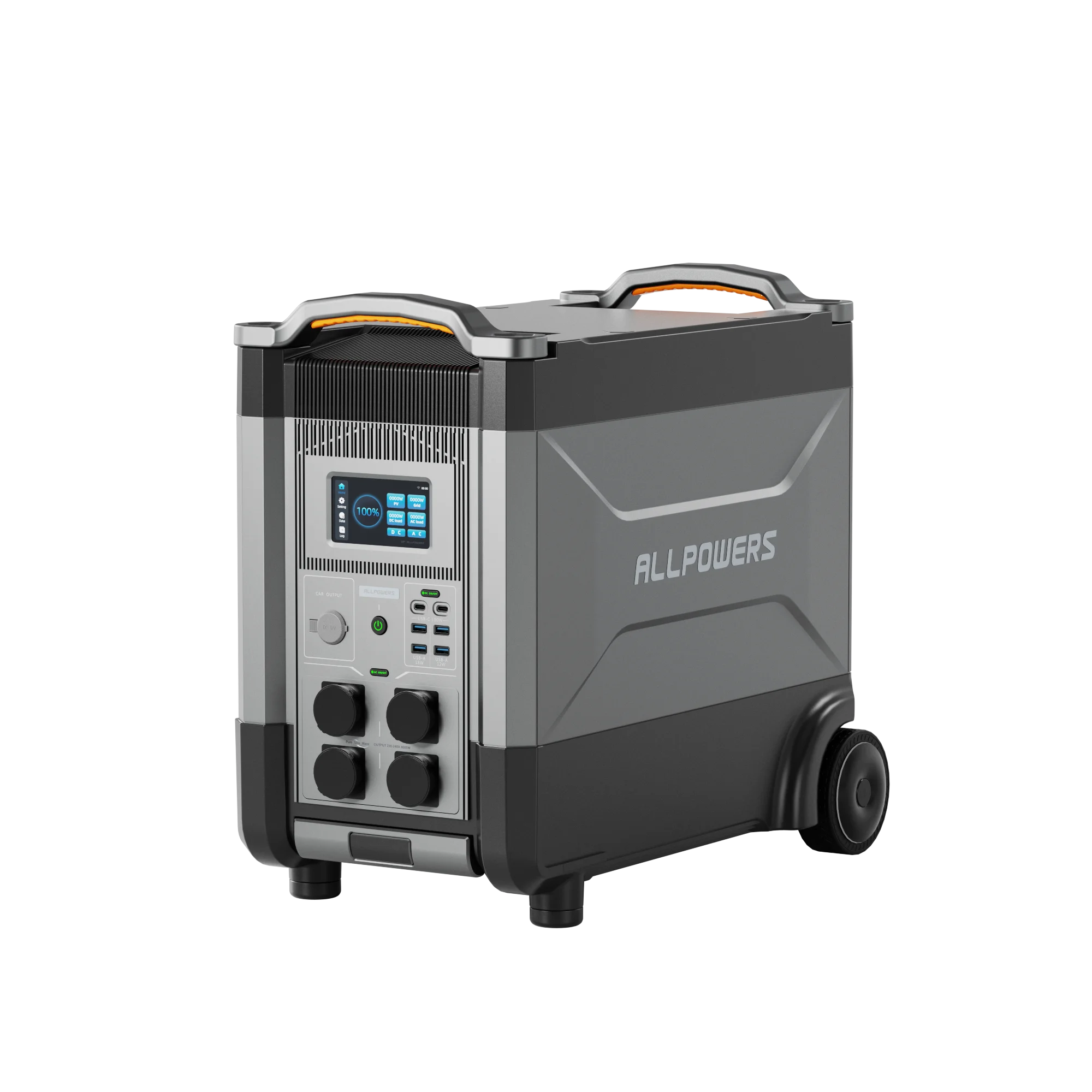 ALLPOWERS R4000 Portable Power Station LiFePO4 Battery 3456Wh Solar Zpaxo