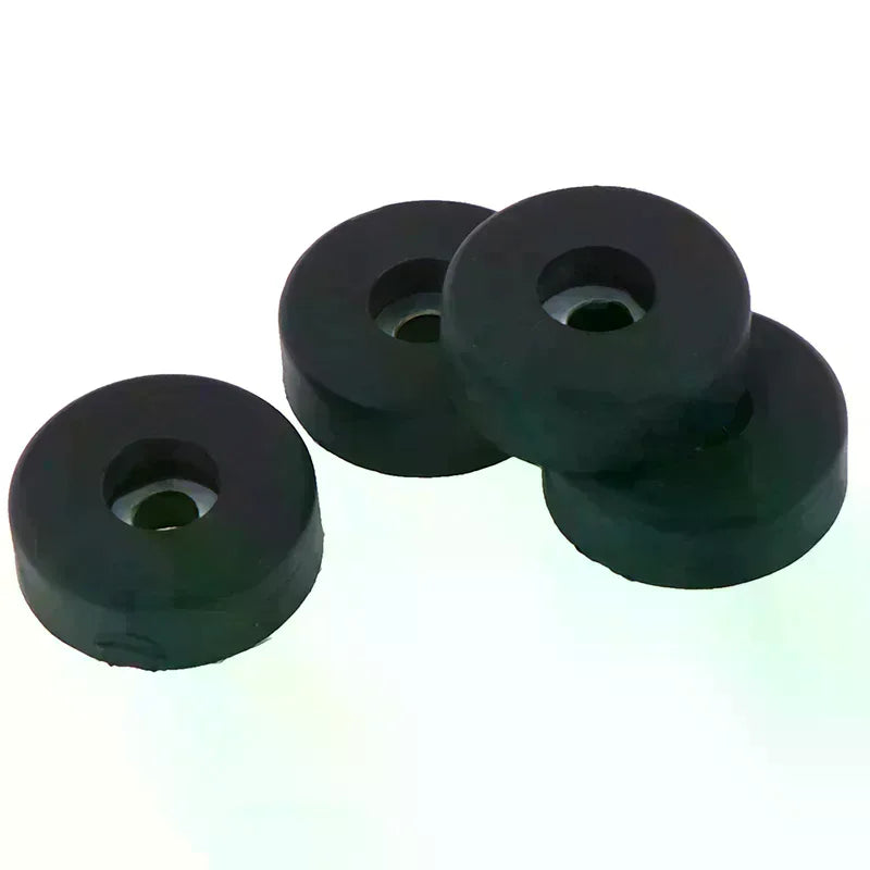 Plastic Bumpers Embedded Washer Feet Pad Instrument Holder 30x10mm Zpaxo