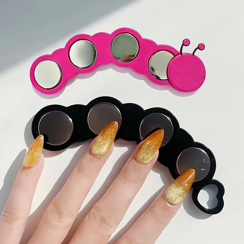 New Nail Cat Eye Magnetic for Gradient Cat Eye Gel Nail Polish Strong Magnet Stick Black Pink Multi-functional Nail Magnet Tool Zpaxo