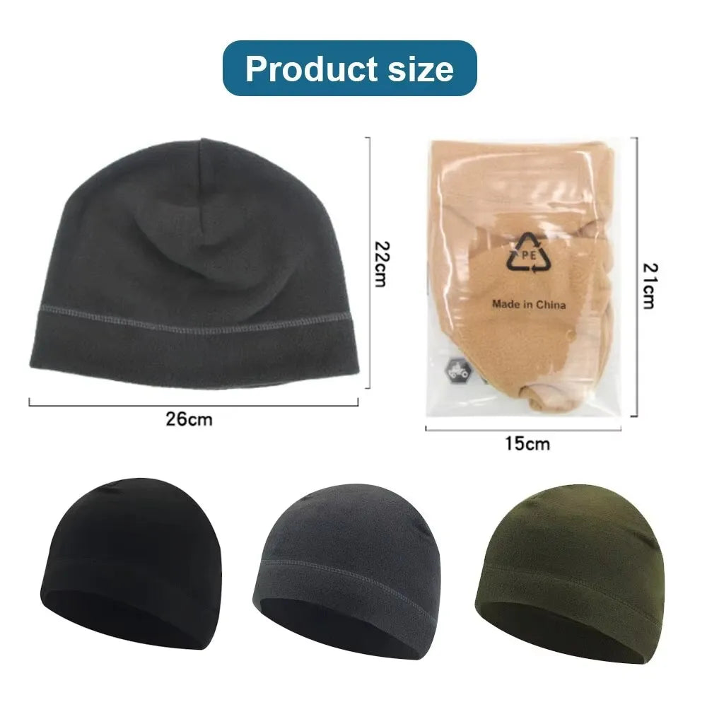 Thermal Fleece Beanie Balaclava – Unisex Windproof Ski Hat