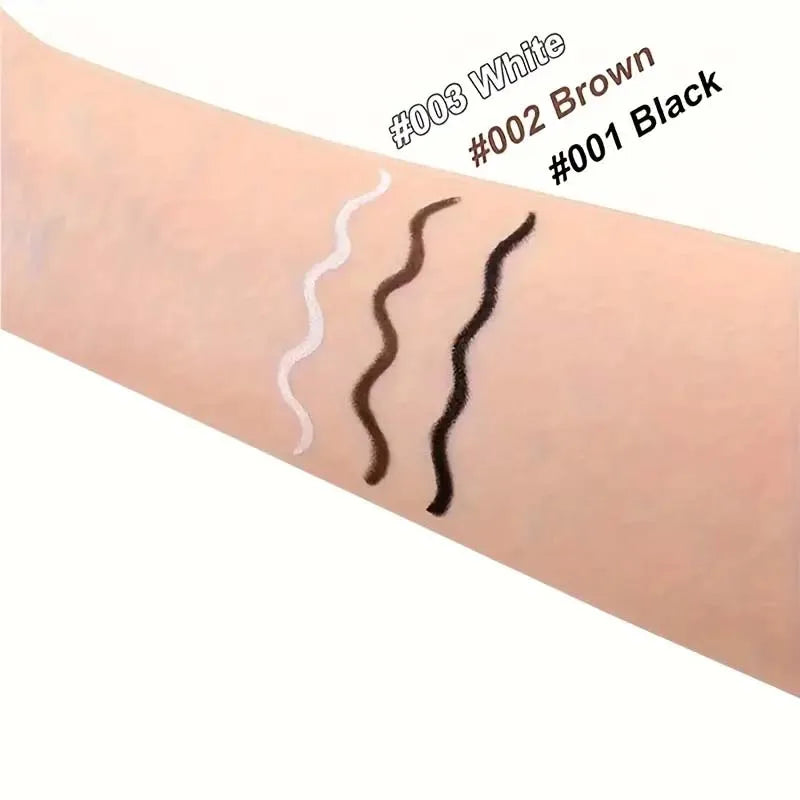 Smooth Black Eyeliner Pencil Waterproof Sweatproof Long-lasting Zpaxo