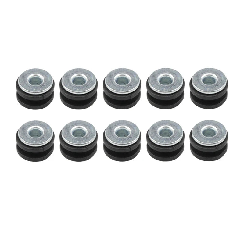 Motorcycle Rubber Grommet Bolt Kit – 5 Sets | Fairing Cushion