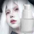 White Matte Face Foundation Full Coverage Long Lasting Waterproof Liquid Foundation Cosplay Stage Face Painting Flawless Makeup Zpaxo 1Pcs 30ml White